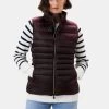 Save The Duck Lynn Vest - Burgandy Black