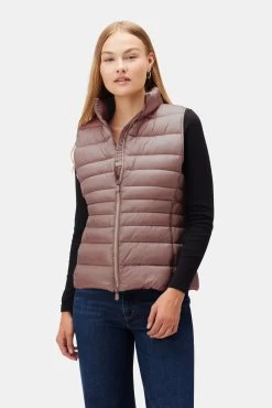 Save The Duck Lynn Puffer Vest - Withered Rose