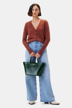 Lance Pierres Midiprism 01 Day Tote - Forest Green -Vibe Wardrobe Shop 3RDPA6137 Midiprism 01 Day Tote Forest Green 4