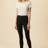 Magda Paris Rib Leggings - Black