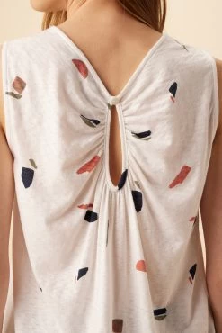 Laurence Reverie Slub Tank - Terrazzo - ReAmour -Vibe Wardrobe Shop 5203 Laurence Terrazzo 4