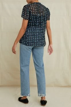 Elodie Nouveau Silk Blouse - Squared Up Black 6 Elodie Nouveau Silk Blouse - Squared Up Black -Vibe Wardrobe Shop 6672ElodieSquaredUpBlack 3004 web 07564fcd 9fdd 46dc b2e8 9fd279b73790