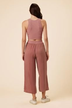 Katrina Paris Rib Tank - Quartz 6 Katrina Paris Rib Tank - Quartz -Vibe Wardrobe Shop 6681 Katrina Quartz 3