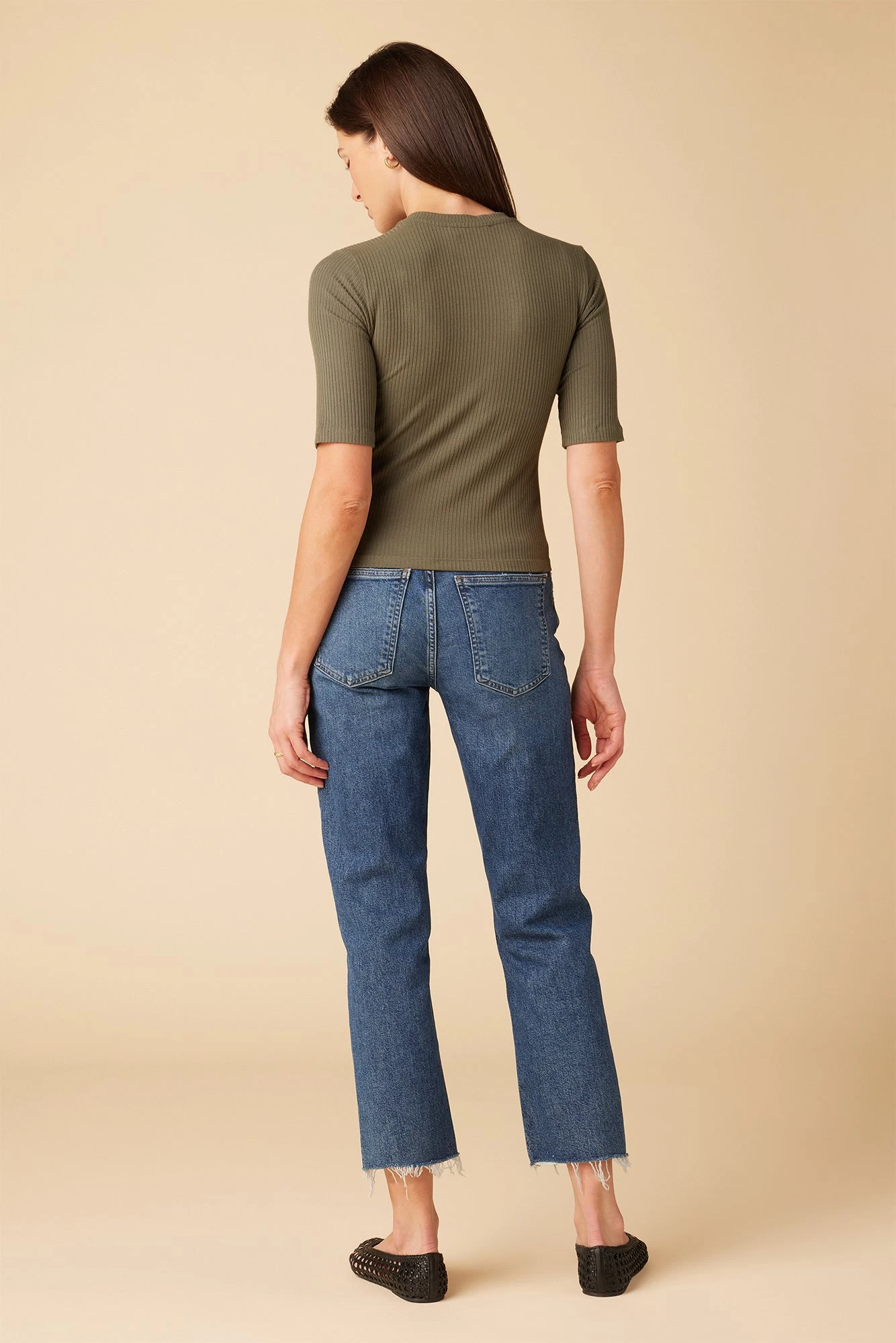 Jane Paris Rib Top - Calla Green 3 Jane Paris Rib Top - Calla Green - Image 3