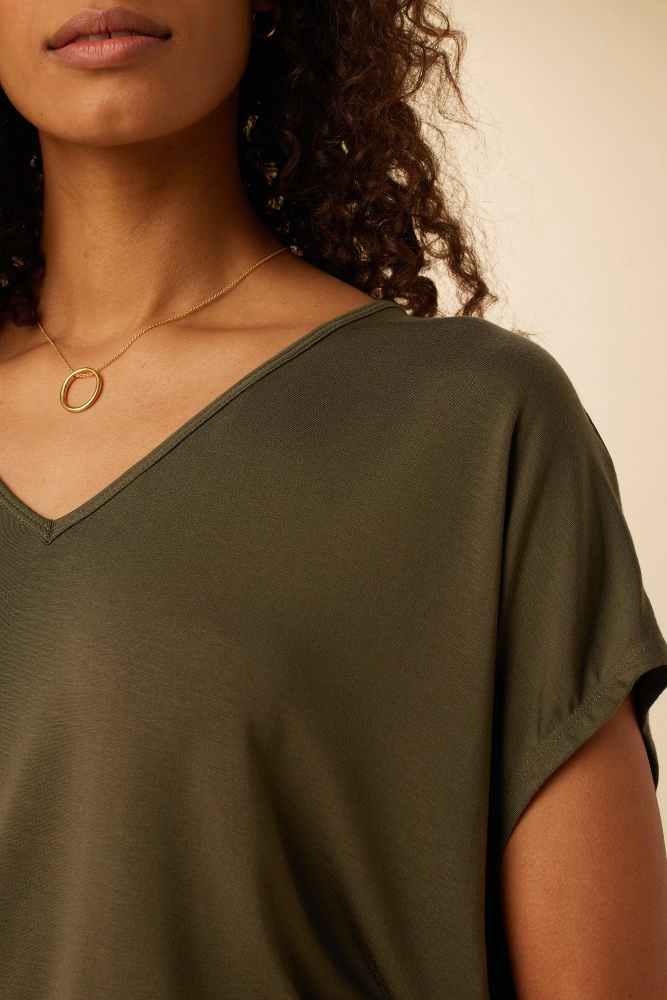 Mayr Dream Knit Tee - Vine 4 Mayr Dream Knit Tee - Vine - Image 4