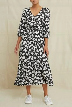 Cassa Ecovero Dress - Vista Floral