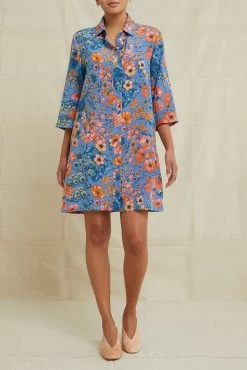 Gloria Washable Silk Dress - Mirabel