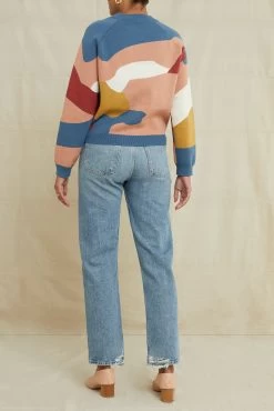 Azalea Organic Cotton Sweater - Abstract Multi -Vibe Wardrobe Shop 7553AzaleaAbstractMulti 2798 web 7b6bf739 bb24 492d 9722 166037eedd5b