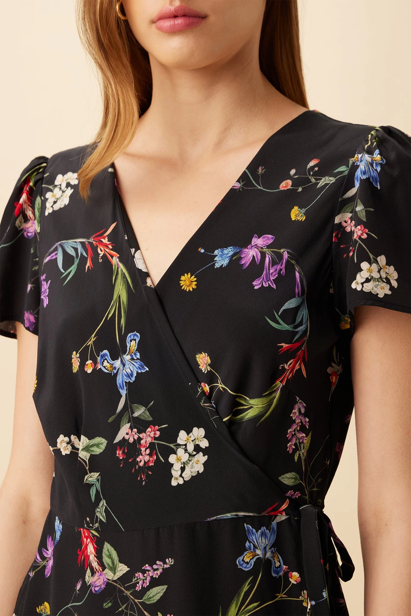 Ellie Washable Silk Dress - Marin Floral 4 Ellie Washable Silk Dress - Marin Floral - Image 4