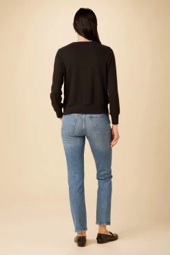 Zahra Swit Cardigan - Black 6 Zahra Swit Cardigan - Black -Vibe Wardrobe Shop 7924 Zahra Black 3