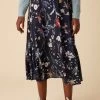 Blaze Ecovero Skirt - Gemini Navy