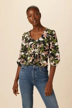 Annika Organic Cotton Blouse - Lily