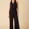 Agnes Dream Knit Jumpsuit - Black