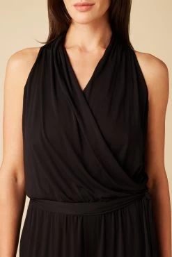 Agnes Dream Knit Jumpsuit - Black -Vibe Wardrobe Shop 7996 Agnes Jumpsuit Black 4 d13478b7 bf37 4ddf 8a90 c304ab765ebc