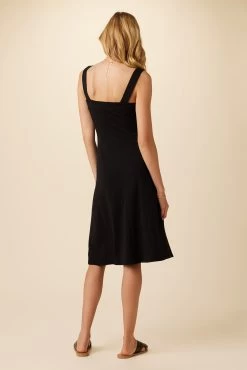 Remi Reverie Knit Dress - Black -Vibe Wardrobe Shop 8141 Remi Black 3 b4a763aa 818f 4cd3 ac9a f9812a7be20a