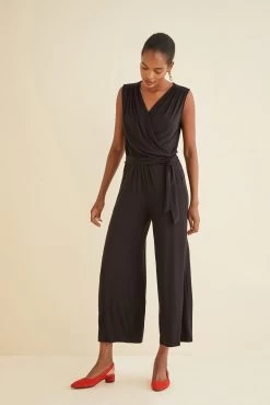 Kelsey Jumpsuit -Vibe Wardrobe Shop 9134 Kelsey Black 2239 web