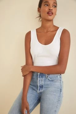 Mirabelle Dream Rib Tank - ReAmour -Vibe Wardrobe Shop 9332 Mirabelle White 2657 web 8a750460 5dcc 4e20 9351 598812404494