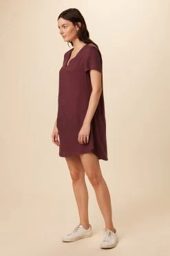Zendaya Tencel Dress - Sepia -Vibe Wardrobe Shop 9355 Zendaya Sepia 2