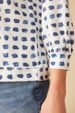 Issa Raglan Slub Tee - Squared Up White -Vibe Wardrobe Shop 9400 Issa Slub Squared Up White 4