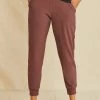Skylar Luxe Fleece Joggers - Mocha