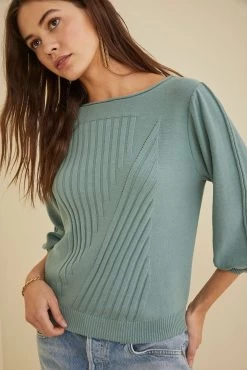 Imelda Sweater - Mineral Green - ReAmour
