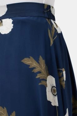 Blaze Washable Silk Skirt - Luna -Vibe Wardrobe Shop 9838 Blaze Luna 5