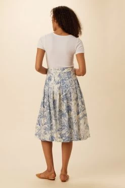 Mariah Organic Cotton Skirt - Cotswolds -Vibe Wardrobe Shop 9860 Mariah Cotswolds 3
