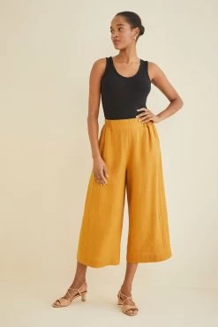 Beaumont Nicole Culottes -Vibe Wardrobe Shop Beaumont Organic Nicole Culottes Sun 0682 web