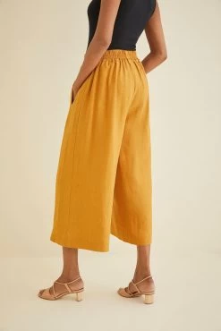 Beaumont Nicole Culottes -Vibe Wardrobe Shop Beaumont Organic Nicole Culottes Sun 0733 web