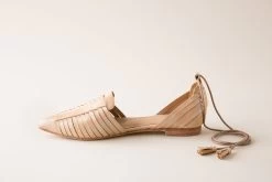 Hollis Flat -Vibe Wardrobe Shop HumaBlanco HollisCaramelMetallic 2