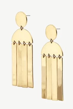 SOKO Maxi Cala Earrings - Gold