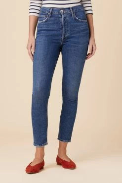 AGOLDE Nico High Rise Slim Fit Jean - Cycle