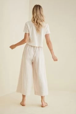 Beaumont Nicole Culottes -Vibe Wardrobe Shop Nicole Culottes Cream 0630 web
