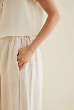 Beaumont Nicole Culottes -Vibe Wardrobe Shop Nicole Culottes Cream 0657 web