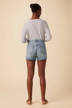 AGOLDE Parker Long Denim Short - Occurrence -Vibe Wardrobe Shop Parker Long short Occurrence 3