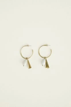 SOKO Malindi Charm Hoop Earrings