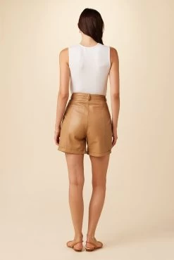 Deadwood Suzy Short - Tan 9 Deadwood Suzy Short - Tan -Vibe Wardrobe Shop TBD Deadwood Suzy Short 3