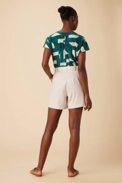 Milo Femme Fête Short - Natural 8 Milo Femme Fête Short - Natural -Vibe Wardrobe Shop TBD Milo Short Natural 3