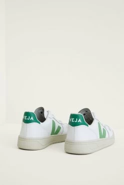 Veja V10 Sneakers -Vibe Wardrobe Shop Veja Exclusive V 10 Extra White Emeraude 0016 web