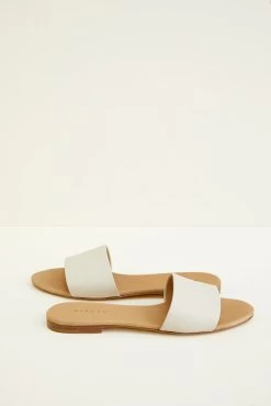 Nisolo Isla Slides -Vibe Wardrobe Shop nisolo isla slide bone 0005