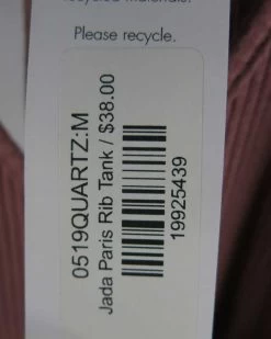 Jada Paris Rib Tank - Quartz - ReAmour 14 Jada Paris Rib Tank - Quartz - ReAmour -Vibe Wardrobe Shop recurate submission 27190