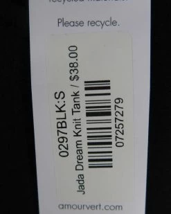 Jada Dream Knit Tank - Black - ReAmour -Vibe Wardrobe Shop recurate submission 27516